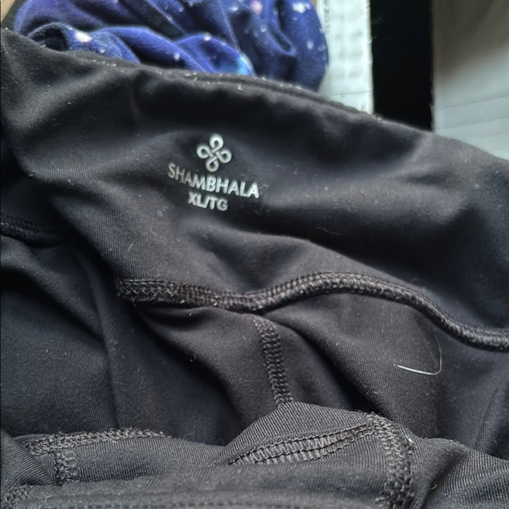 Shambhala Black Leggings